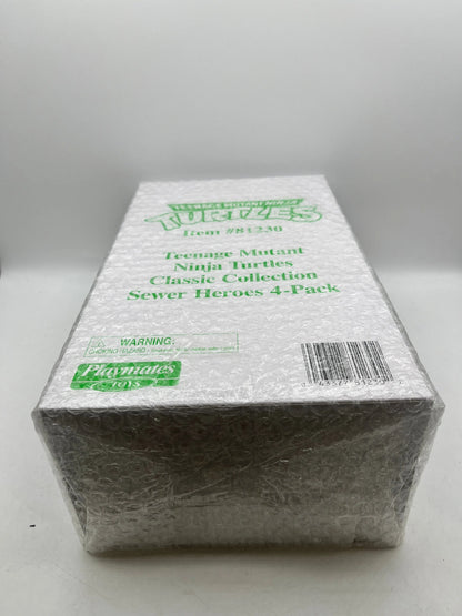 TMNT 2022 Playmates 5” Classic Sewer Heroes 4 Pack Figure Set NIB - #81230 FRENLY BRICKS - Open 7 Days