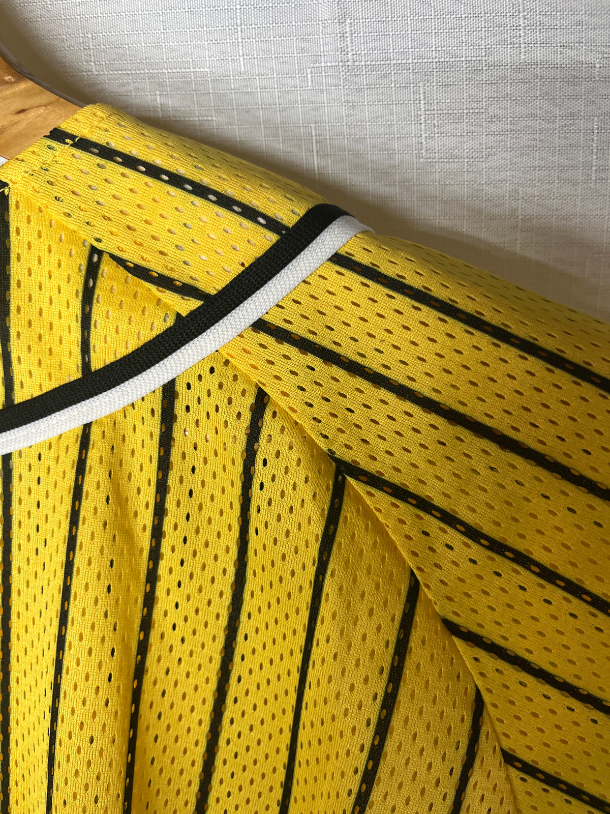 Nippon Baseball Hanshin Tigers Yellow/Black Blank Jersey Large, photo 14 image 14