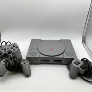 Sony PlayStation 1 Console + 3 Controllers - Untested FRENLY BRICKS - Open 7 Days
