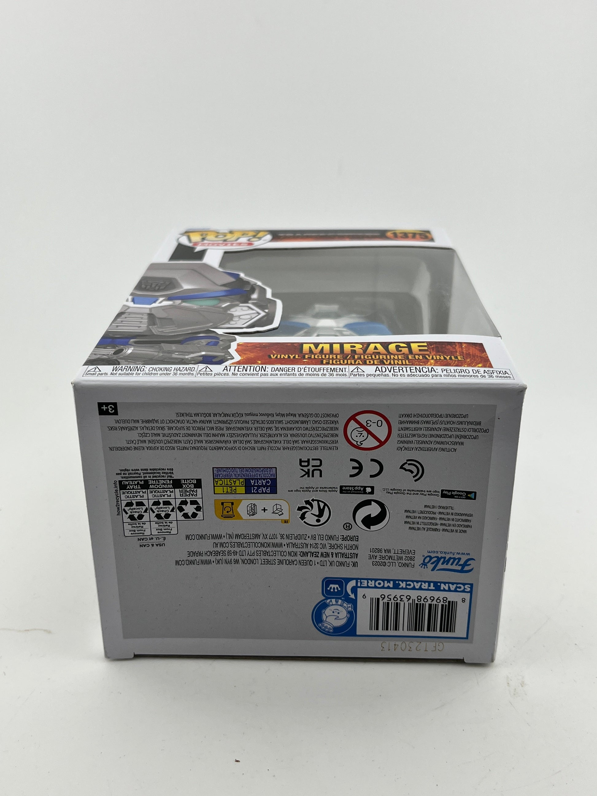 Funko POP! Movies Transformers Rise Of The Beast - Mirage #1375 - Vinyl Collectable FRENLY BRICKS - Open 7 Days