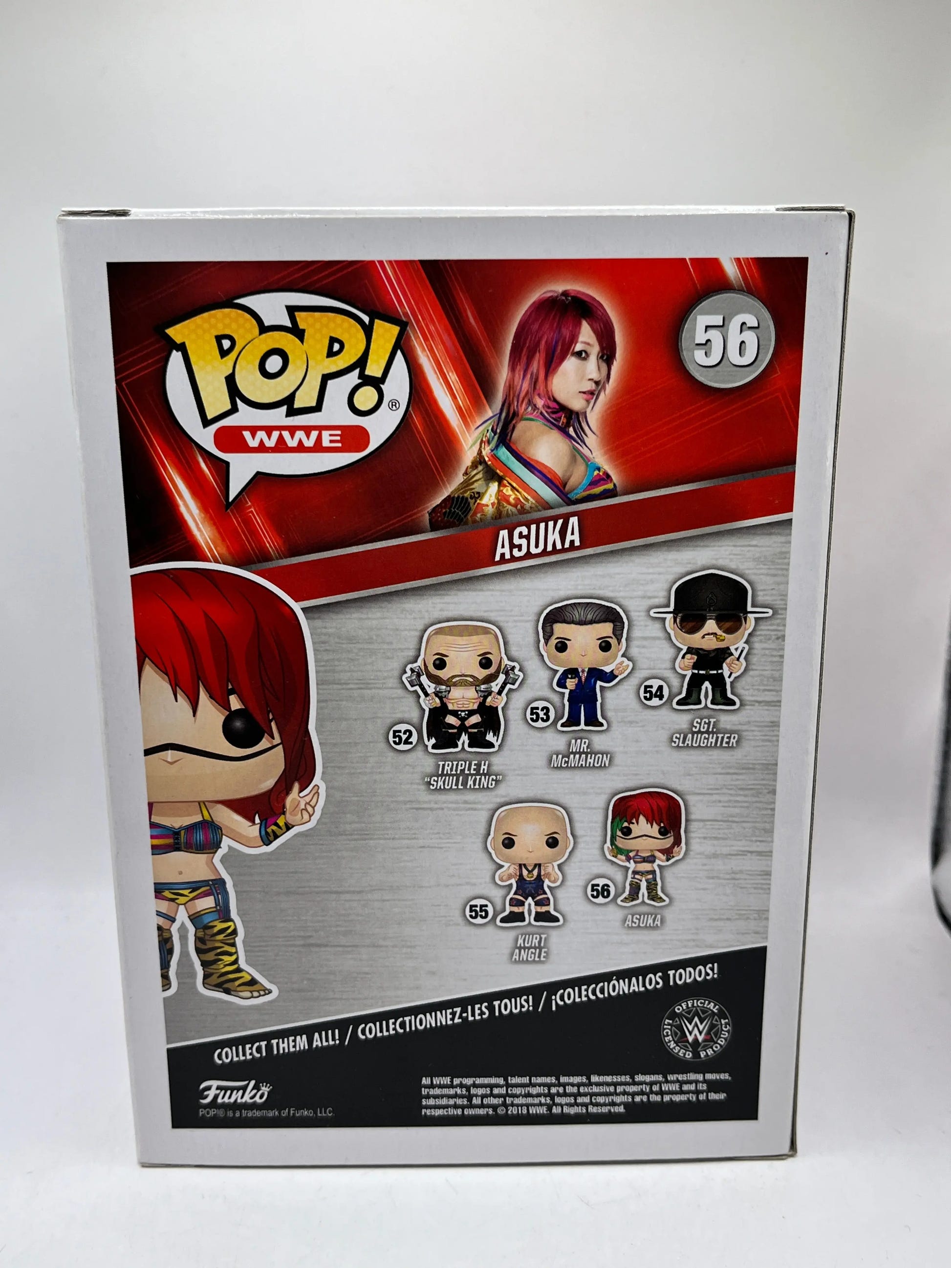 Funko POP! WWE - Asukan #56 - Vinyl Collectable FRENLY BRICKS - Open 7 Days image 3