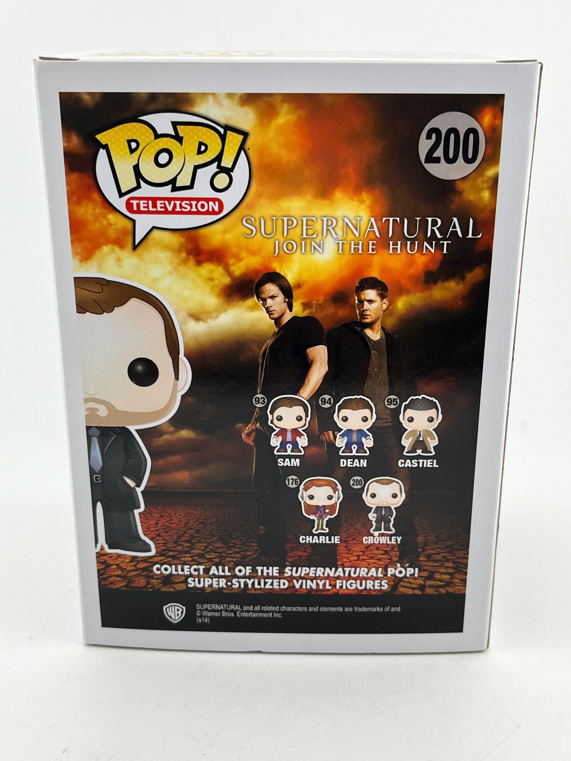 Funko POP! Television Supernatural - Crowley #200 - Vinyl Collectable FRENLY BRICKS - Open 7 Days