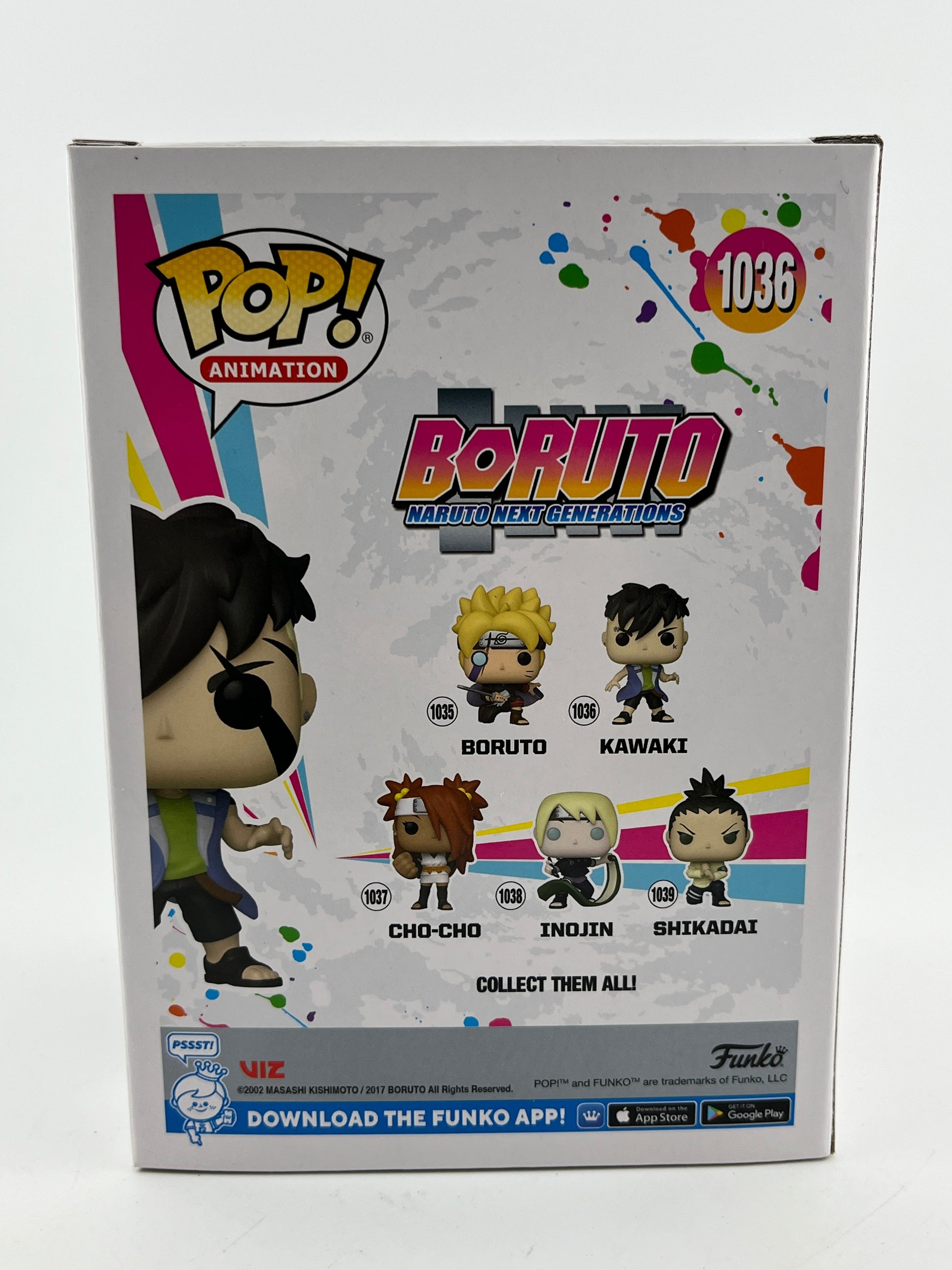 Funko POP! Animation Boruto - Kawaki #1036 - Glow Special Edition - Vinyl Collectable FRENLY BRICKS - Open 7 Days