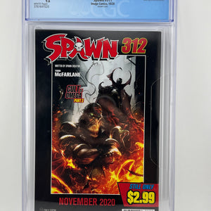 Spawn #311 - CGC 9.6 Chadwick Boseman Tribute - Comic 2020 FRENLY BRICKS - Open 7 Days