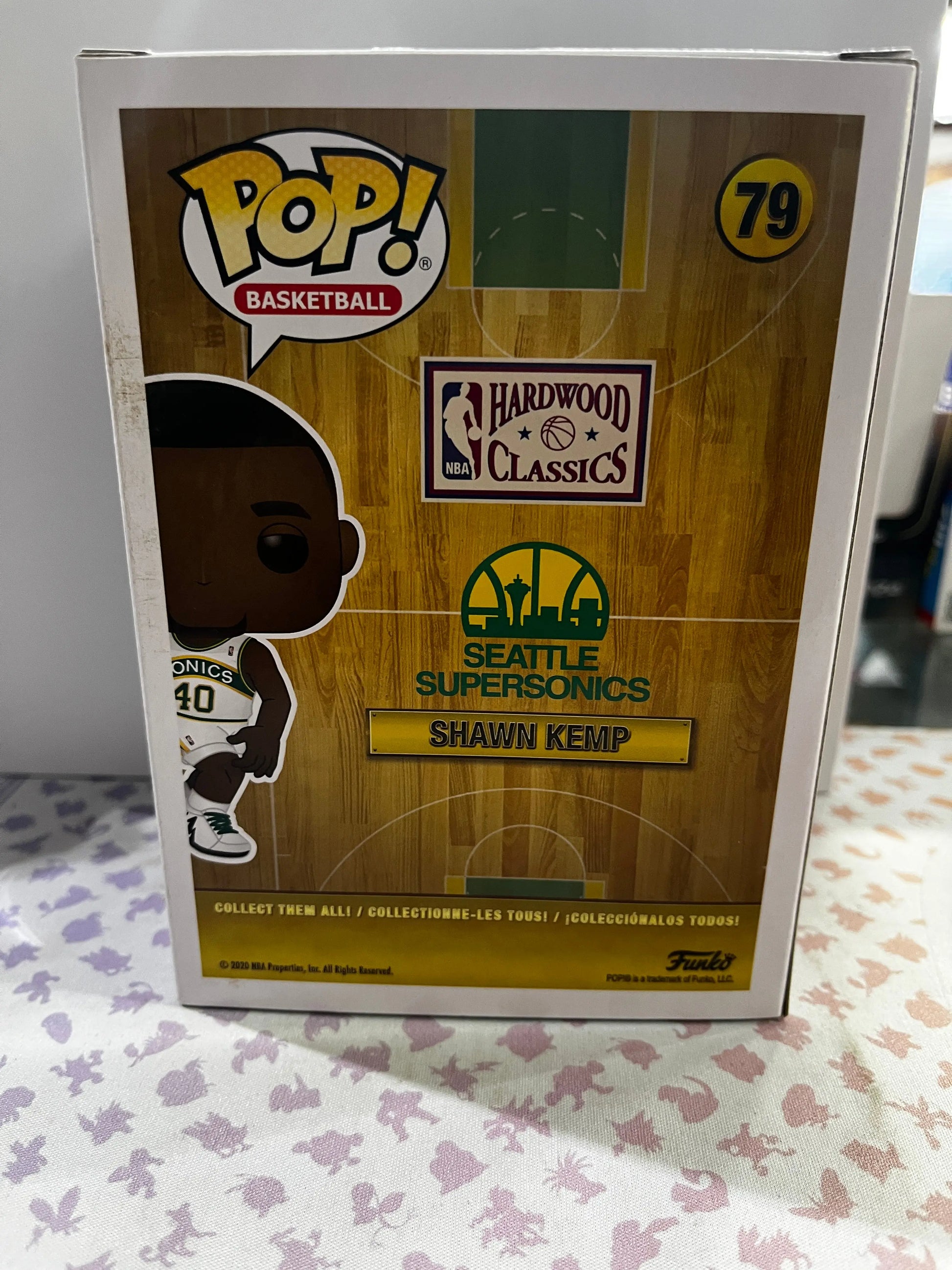 Funko Pop Vinyl Basketball Seattle SuperSonic Shawn Kemp #79 FRENLY BRICKS - Open 7 Days