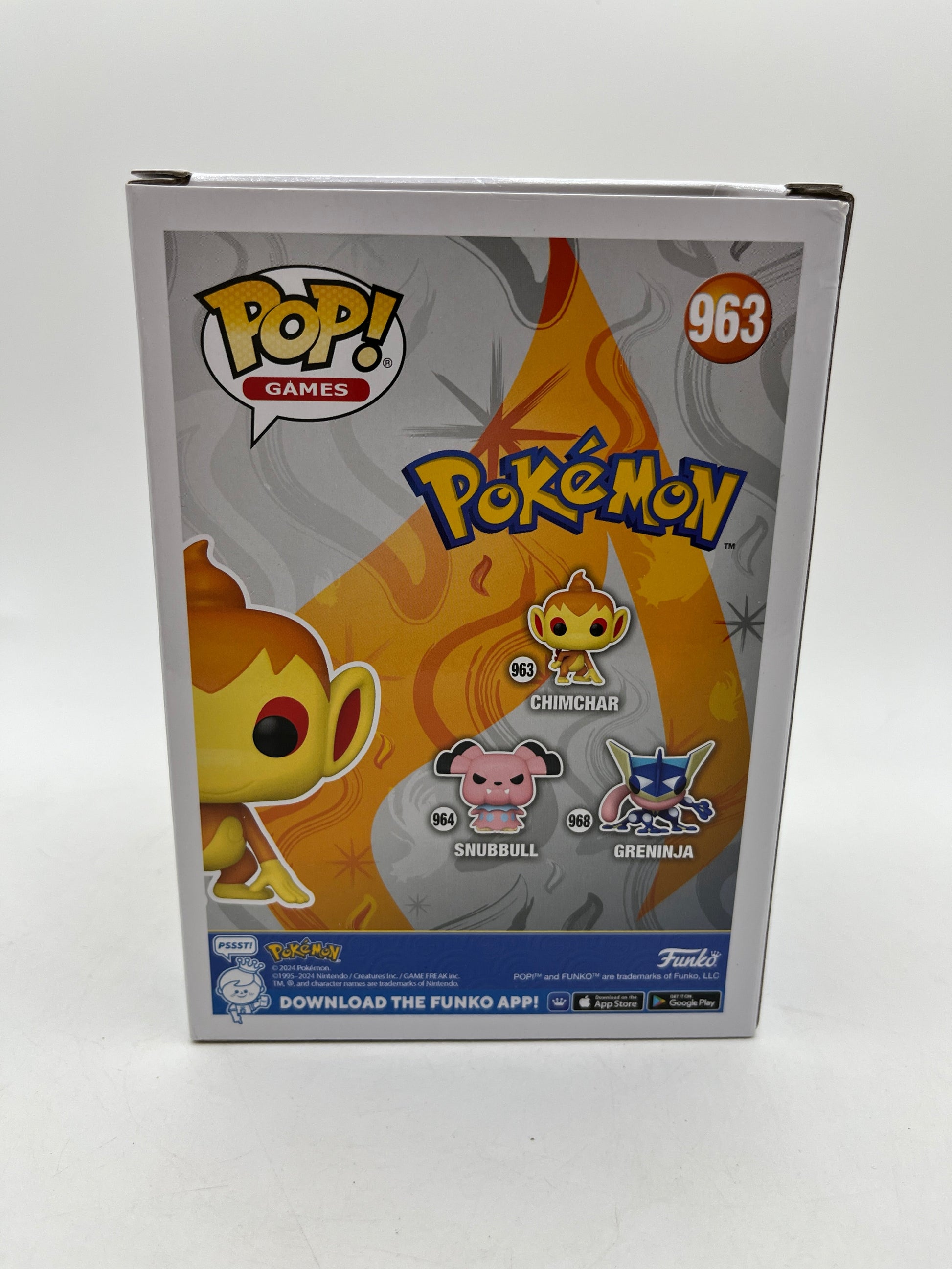 Funko POP! Games Pokémon - Chimchar #963 - Vinyl Collectable FRENLY BRICKS - Open 7 Days