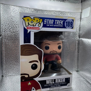 Funko Pop! Star Trek Will Riker #189 Vaulted Vinyl Damaged Box FRENLY BRICKS - Open 7 Days