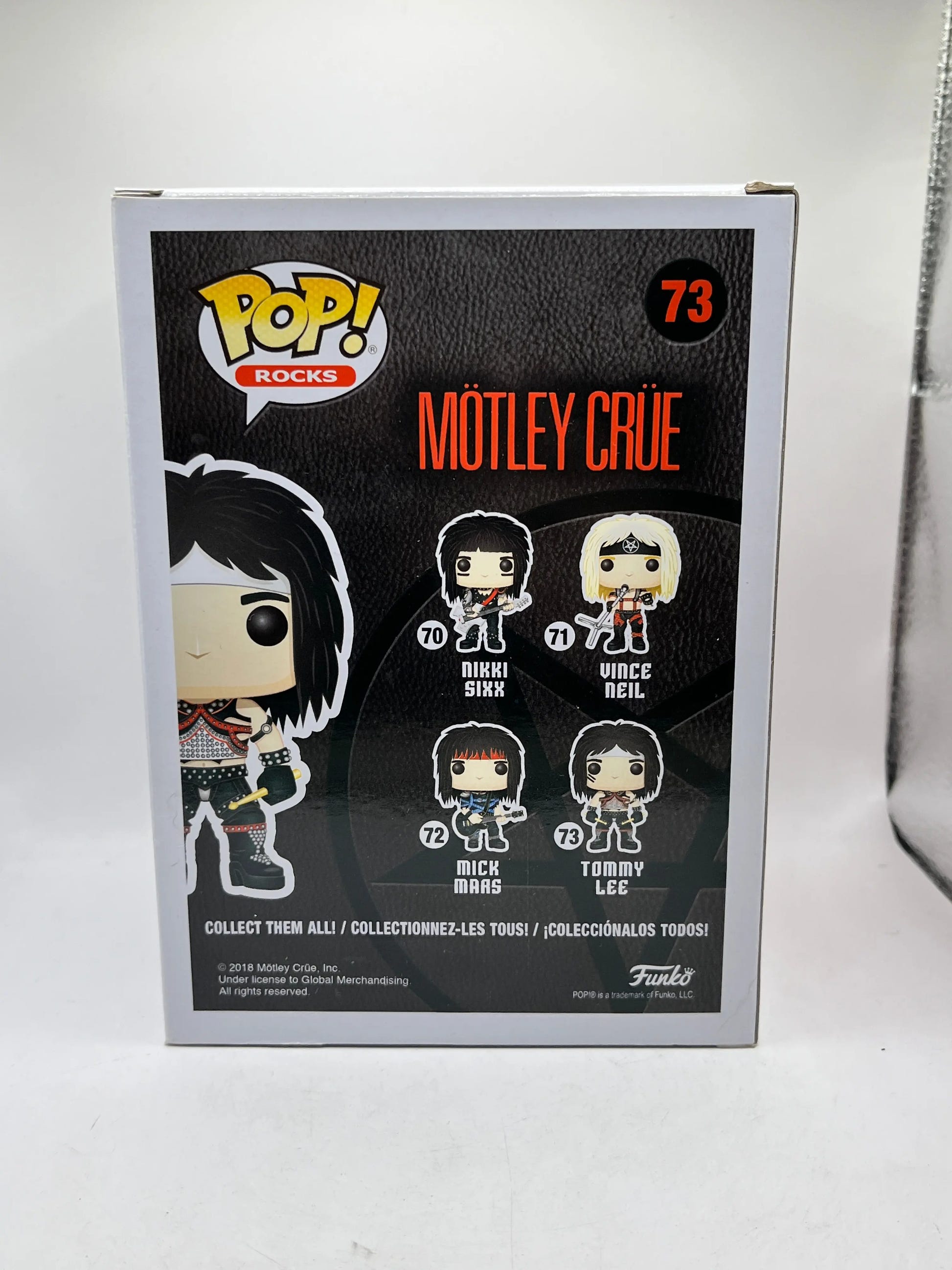 Funko POP! Rocks Motley Crüe - Tommy Lee #73 - Vinyl Collectable FRENLY BRICKS - Open 7 Days image 3