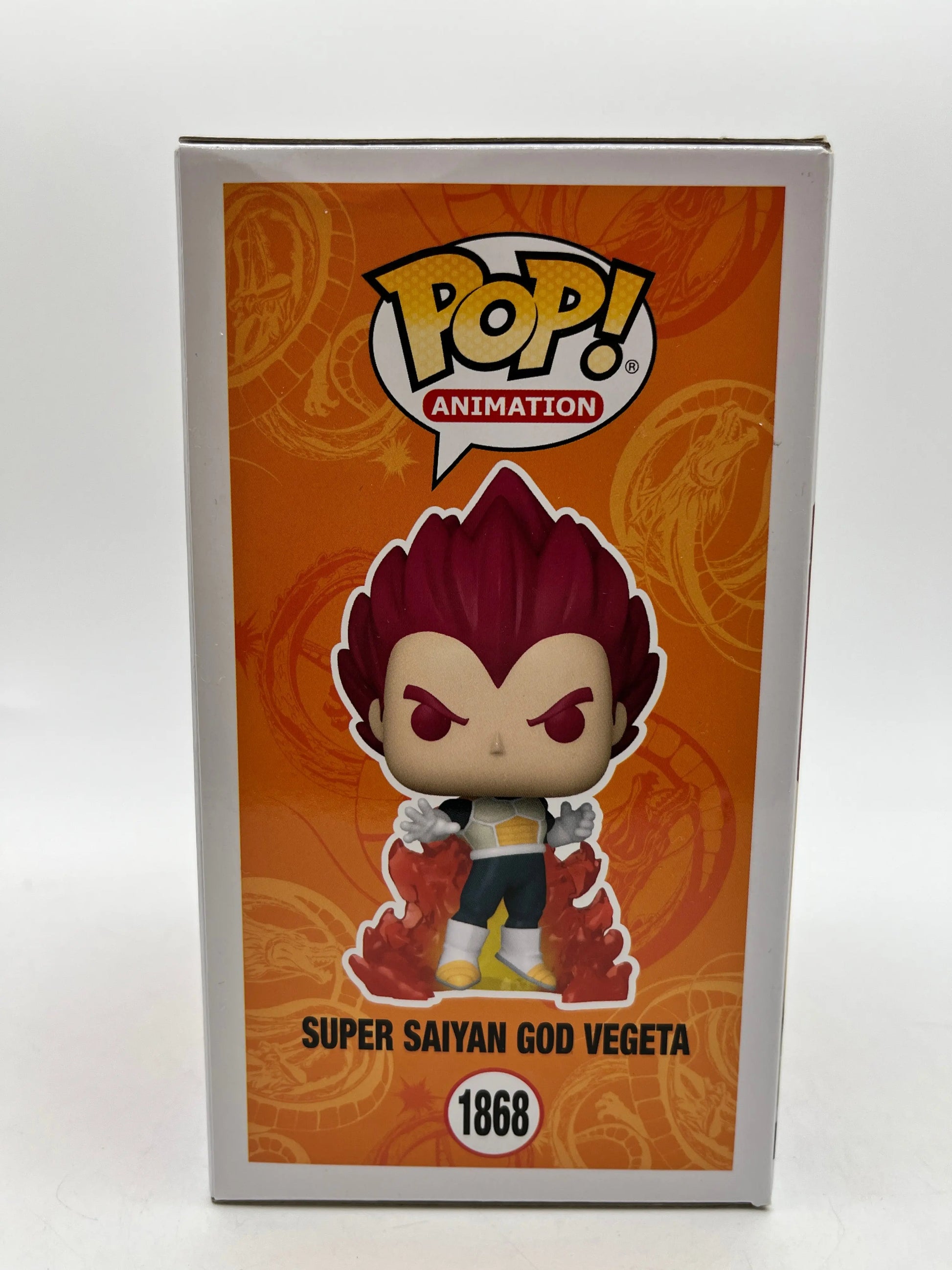 Funko POP! Animation DragonBall Super Broly - Super Saiyan God Vegeta #1868 Special Edition FRENLY BRICKS - Open 7 Days