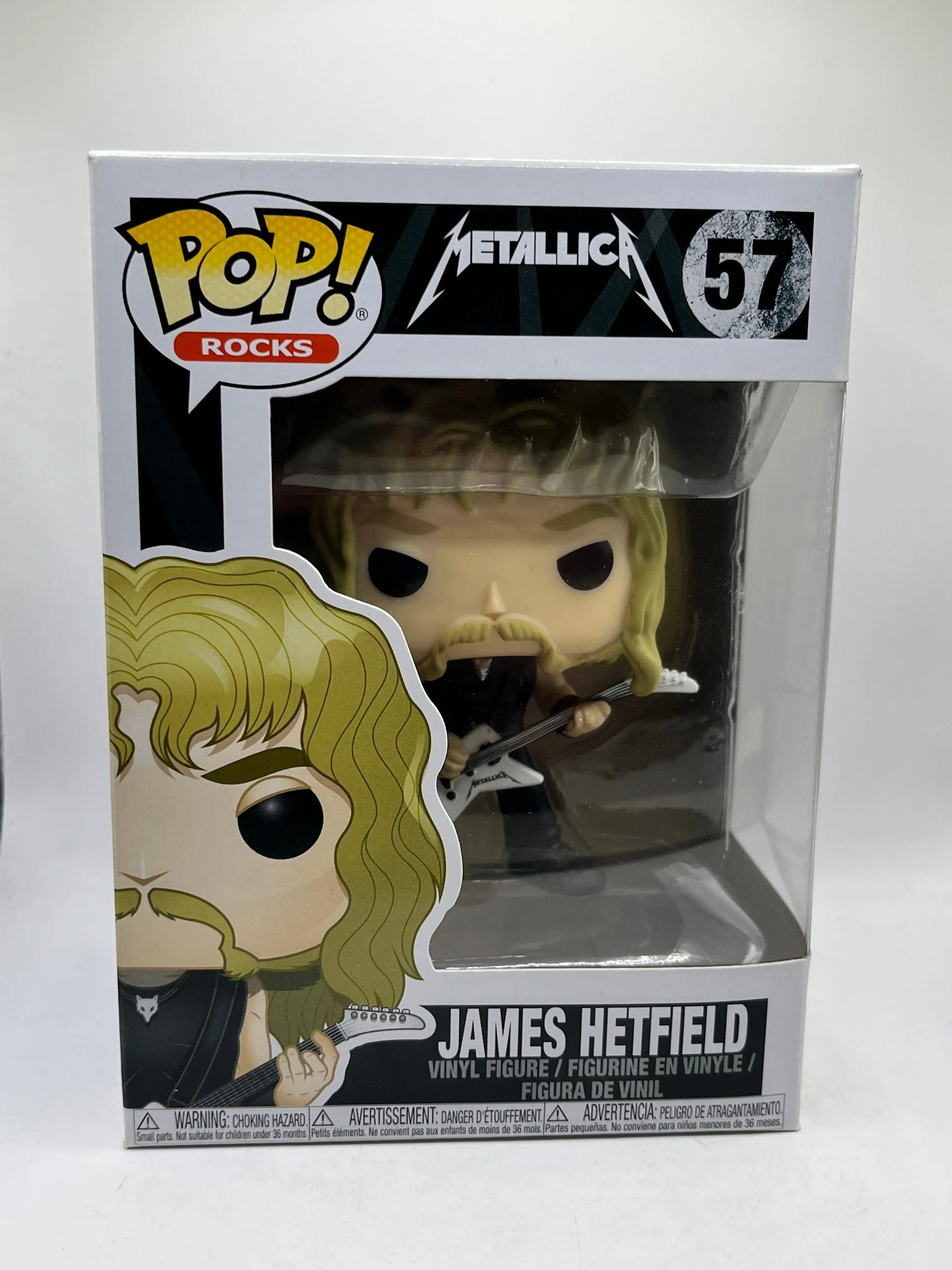 Funko POP! Rocks - Metallica - James Hetfield #57 - Vinyl Collectable FRENLY BRICKS - Open 7 Days image 1