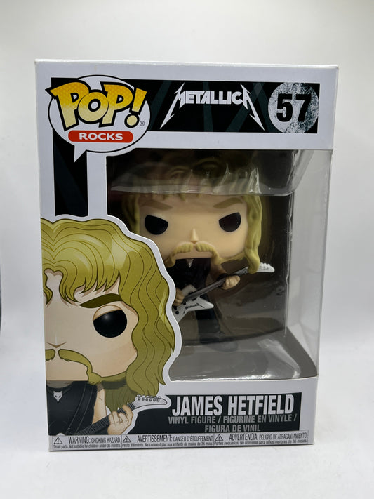 Funko POP! Rocks - Metallica - James Hetfield #57 - Vinyl Collectable FRENLY BRICKS - Open 7 Days