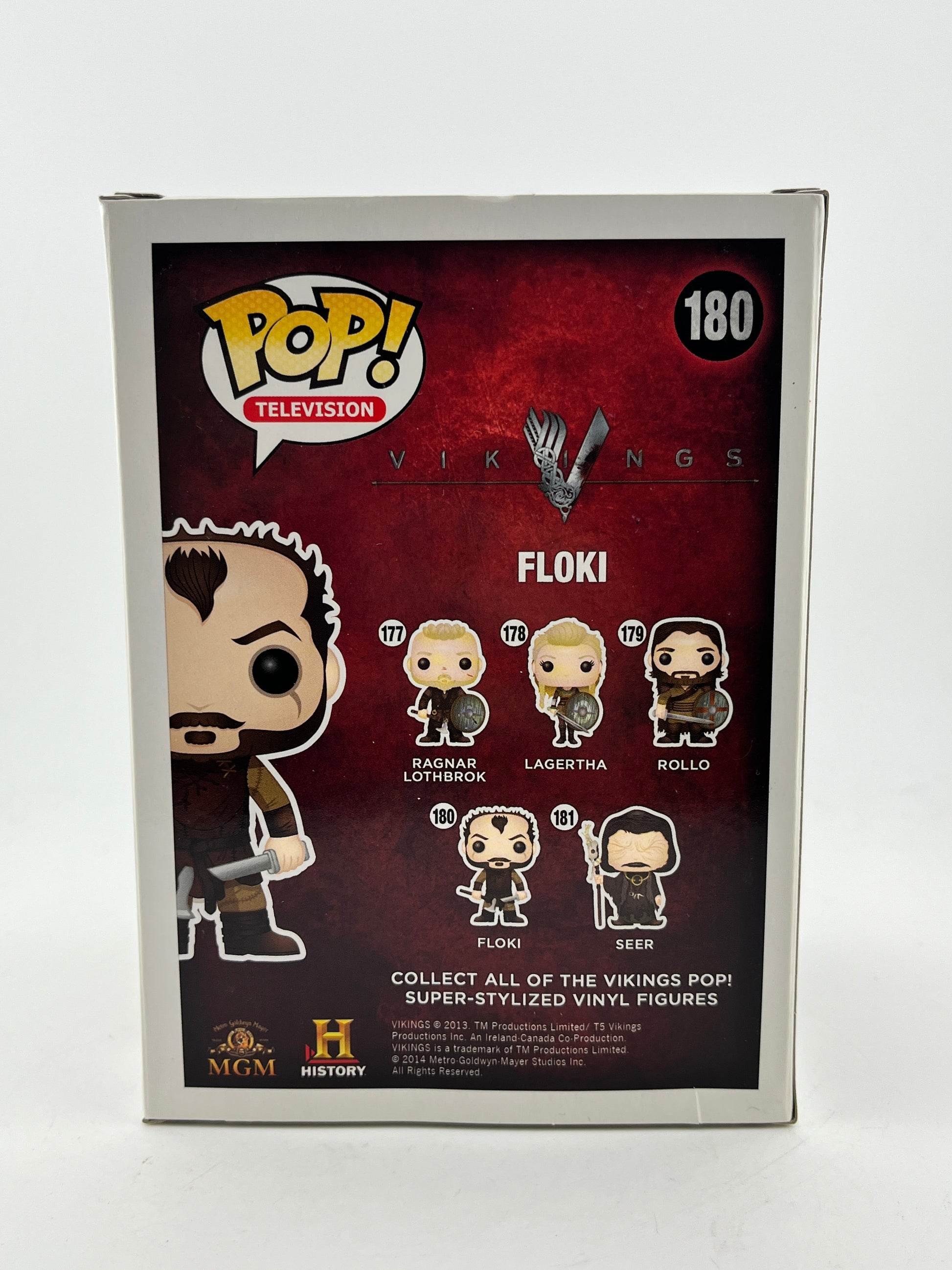 Funko POP! Television Vikings - Floki #180 - Vinyl Collectable FRENLY BRICKS - Open 7 Days