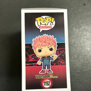 FUNKO POP VINYL JUJUTSU KAISEN YUGI ITADORI WITH SUKUNA MOUTH #1152 FRENLY BRICKS - Open 7 Days