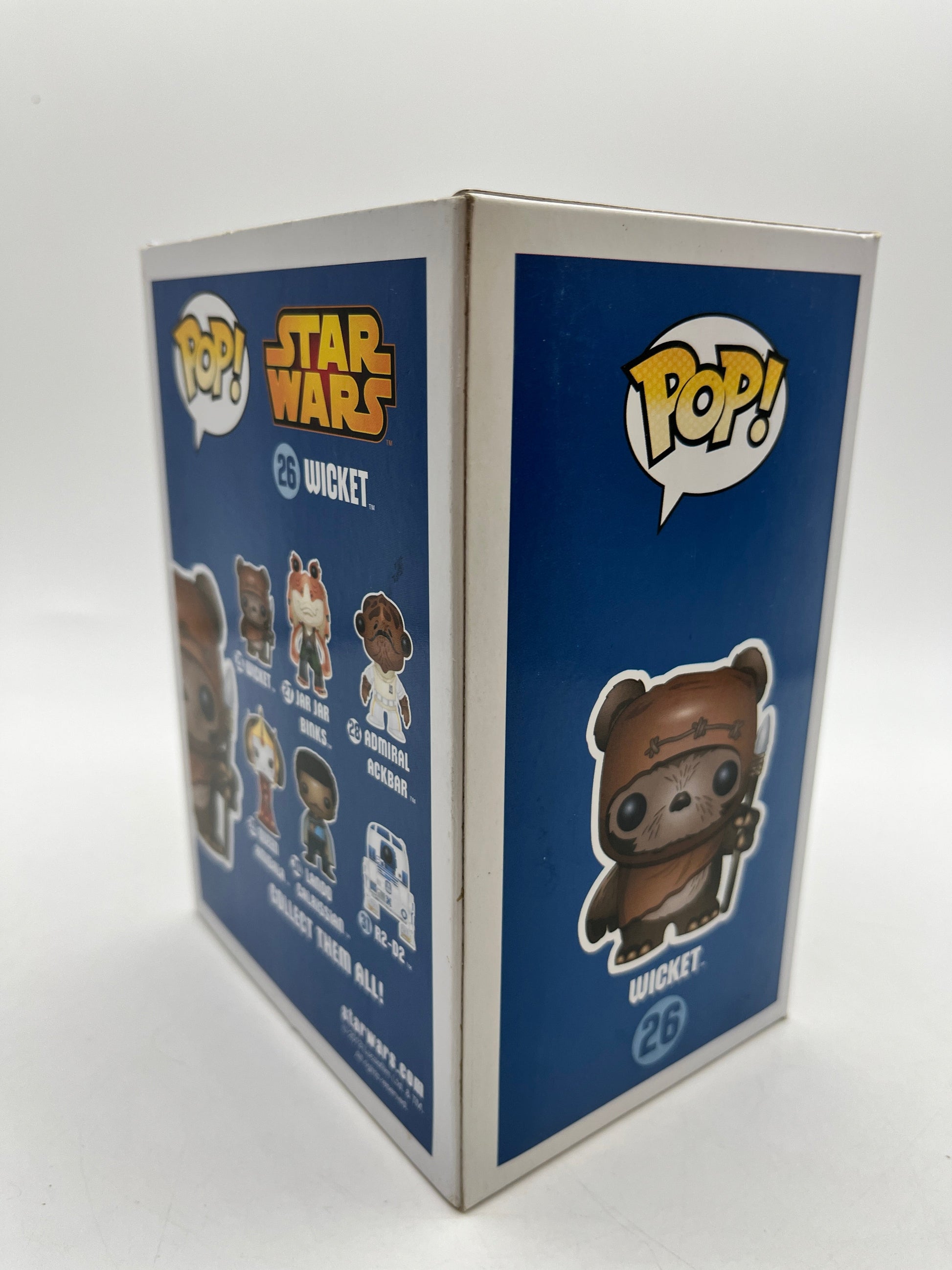 Funko POP! Star Wars Wicket #26 - Vinyl Collectable FRENLY BRICKS - Open 7 Days