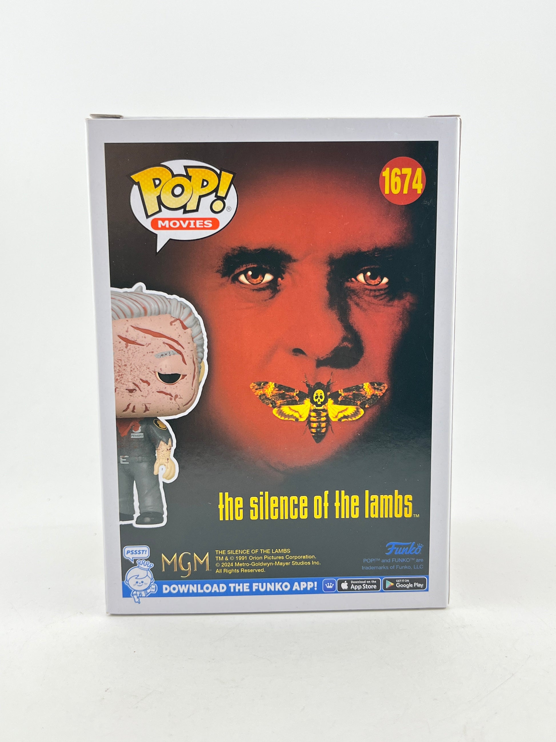 Funko POP! Movies The Silence Of The Lambs - Hannibal Lecter #1674 - Vinyl Collectable FRENLY BRICKS - Open 7 Days