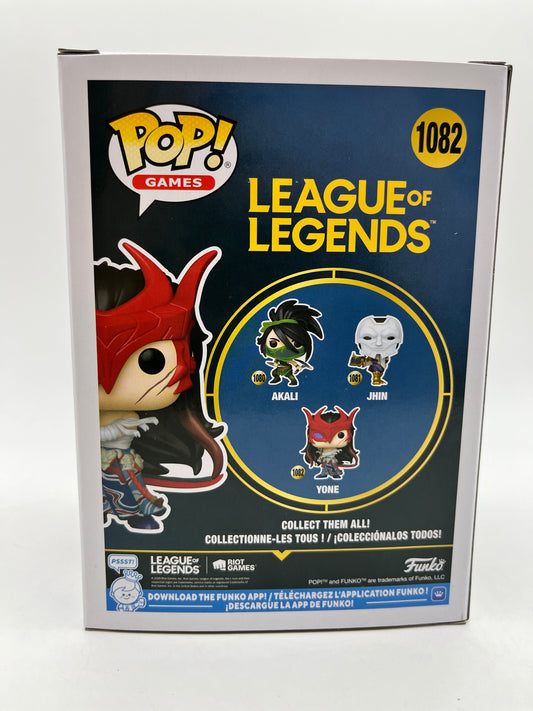 Funko POP! Games League Of Legends Yone #1082 - Vinyl Collectable FRENLY BRICKS - Open 7 Days