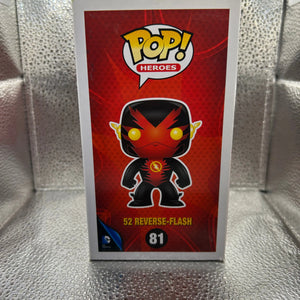 Funko Pop Vinyl #81 Dc 52 Reverse-Flash FRENLY BRICKS - Open 7 Days