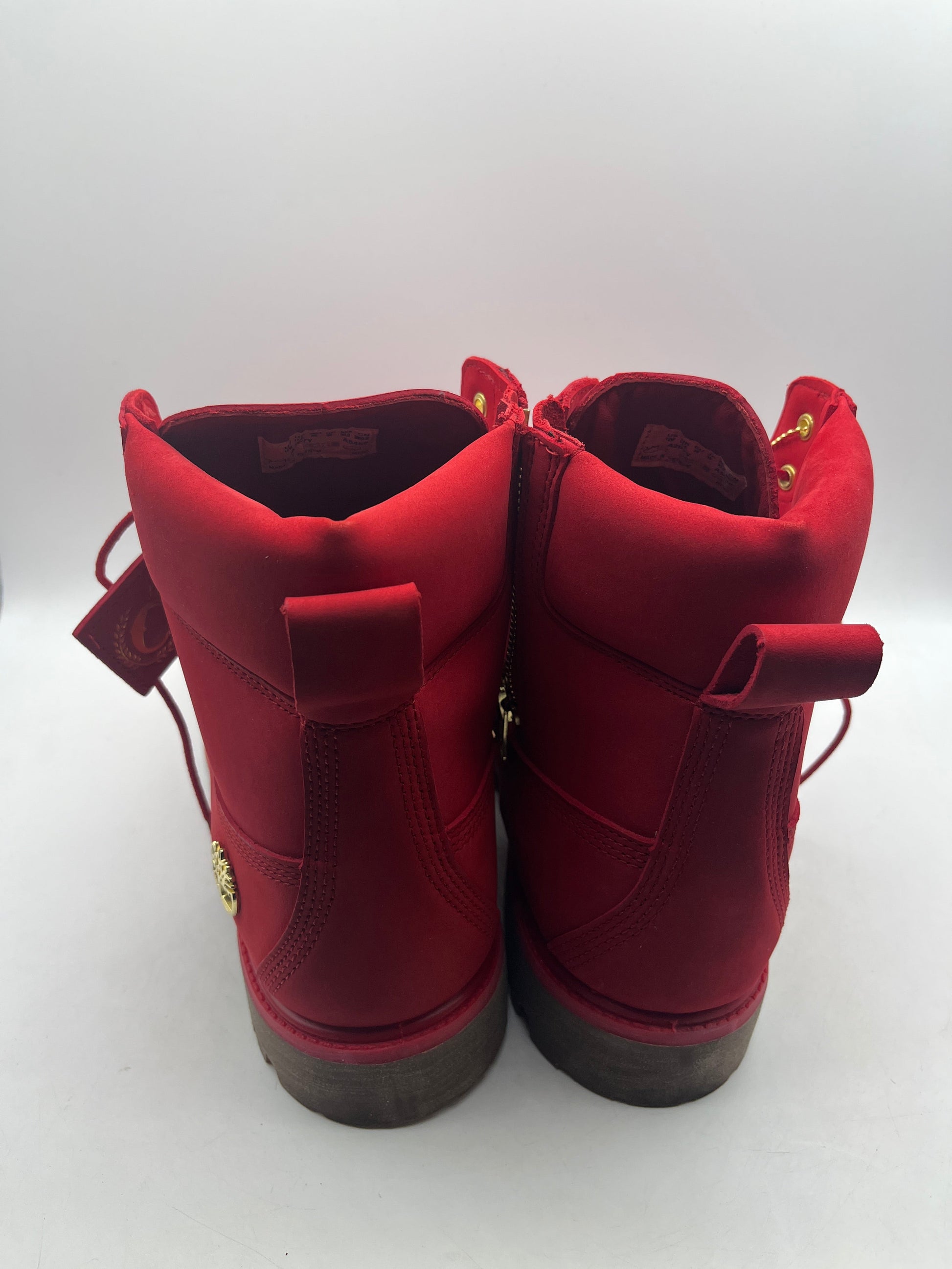 US12 - Culture Kings x Timberland Premium Boots 'Red Gold' FRENLY BRICKS - Open 7 Days