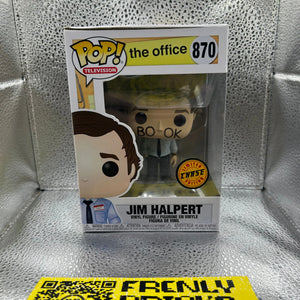 Pop Vinyl Tv #870 Jim Halpert Chase FRENLY BRICKS - Open 7 Days