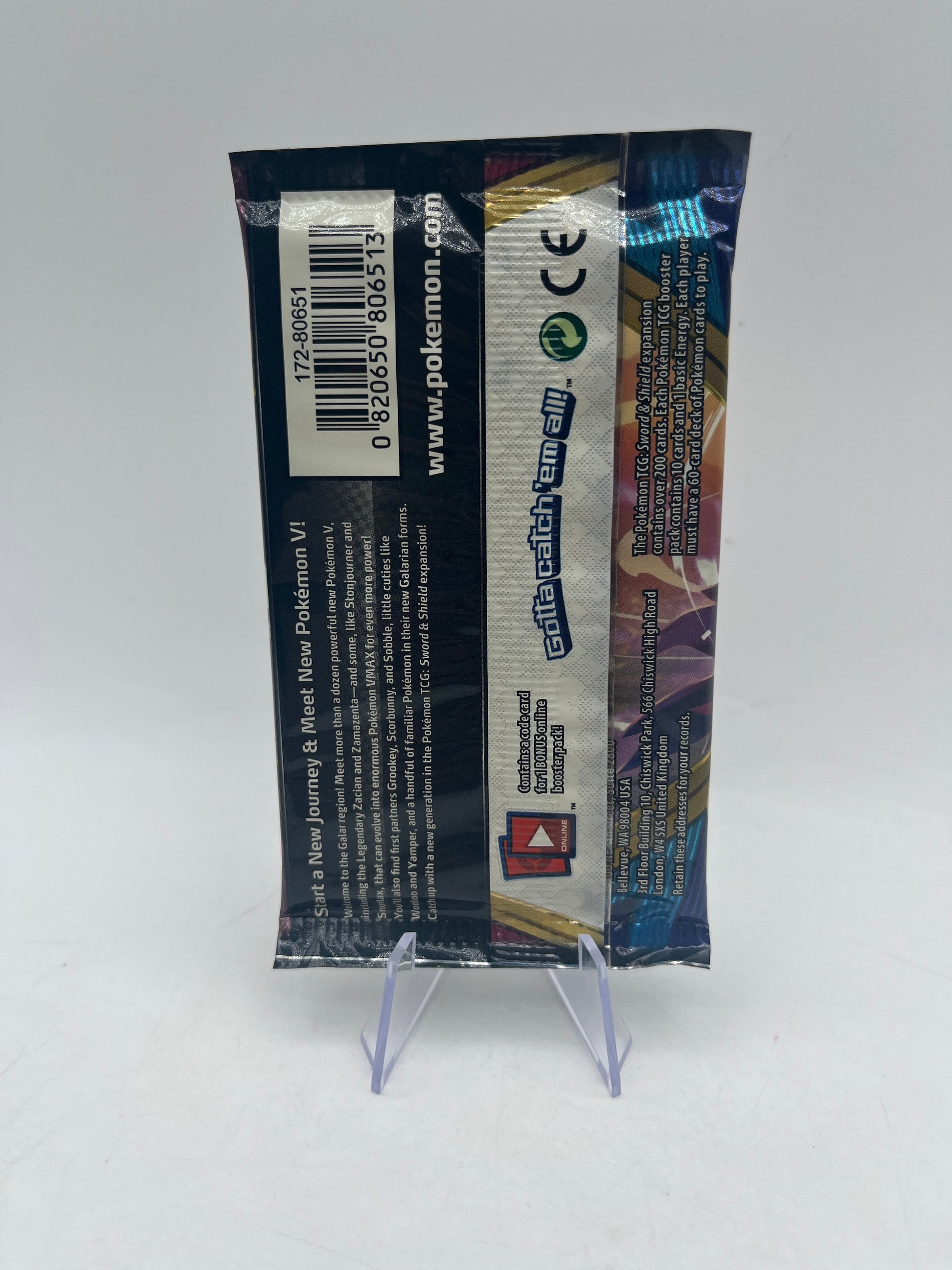 4x Pokemon Sword & Shield Booster Packs Full Art Set FRENLY BRICKS - Open 7 Days
