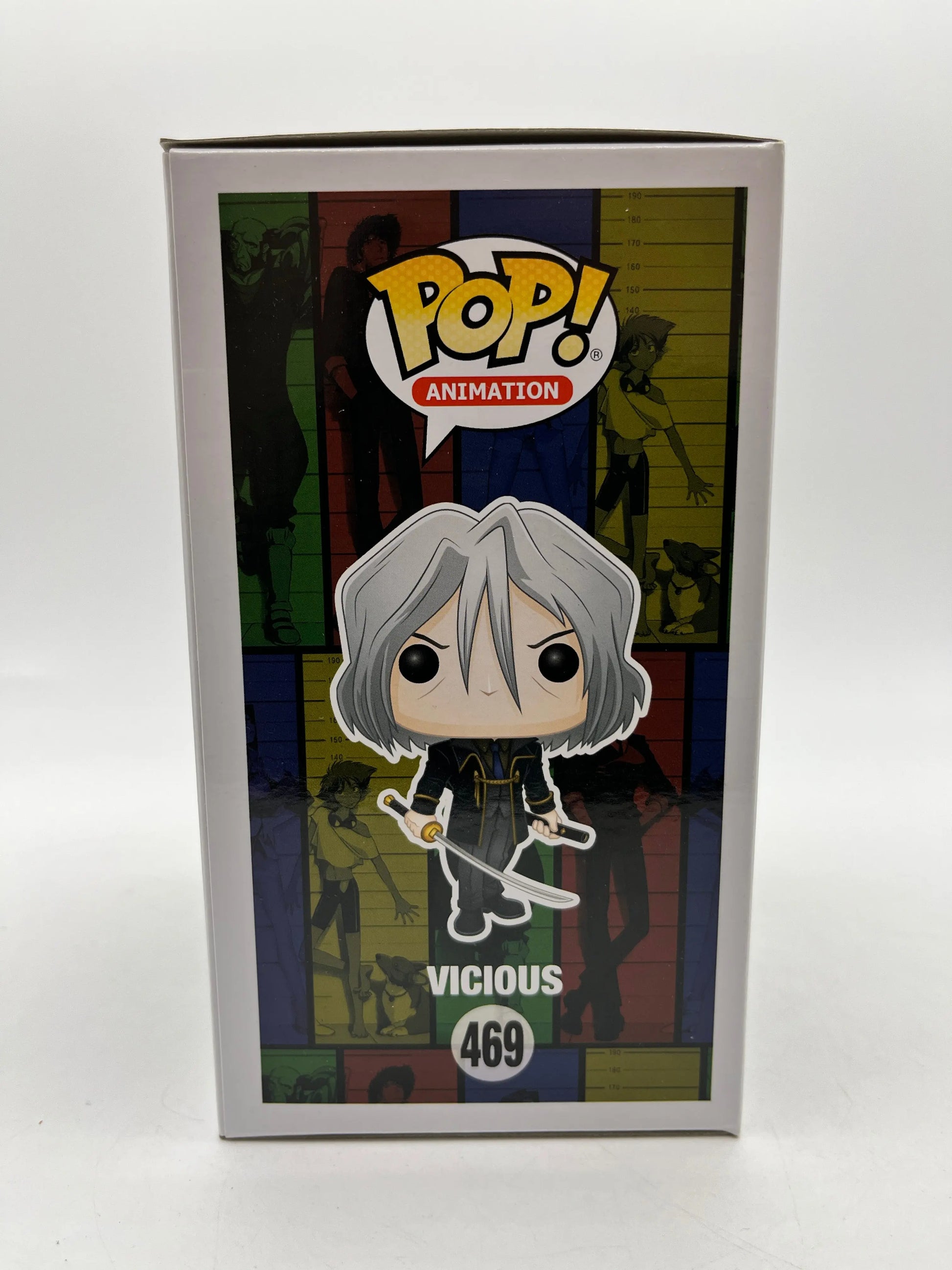 Funko POP! Animation Cowboy Bebop 20th Vicious #469 - Vinyl Collectable FRENLY BRICKS - Open 7 Days