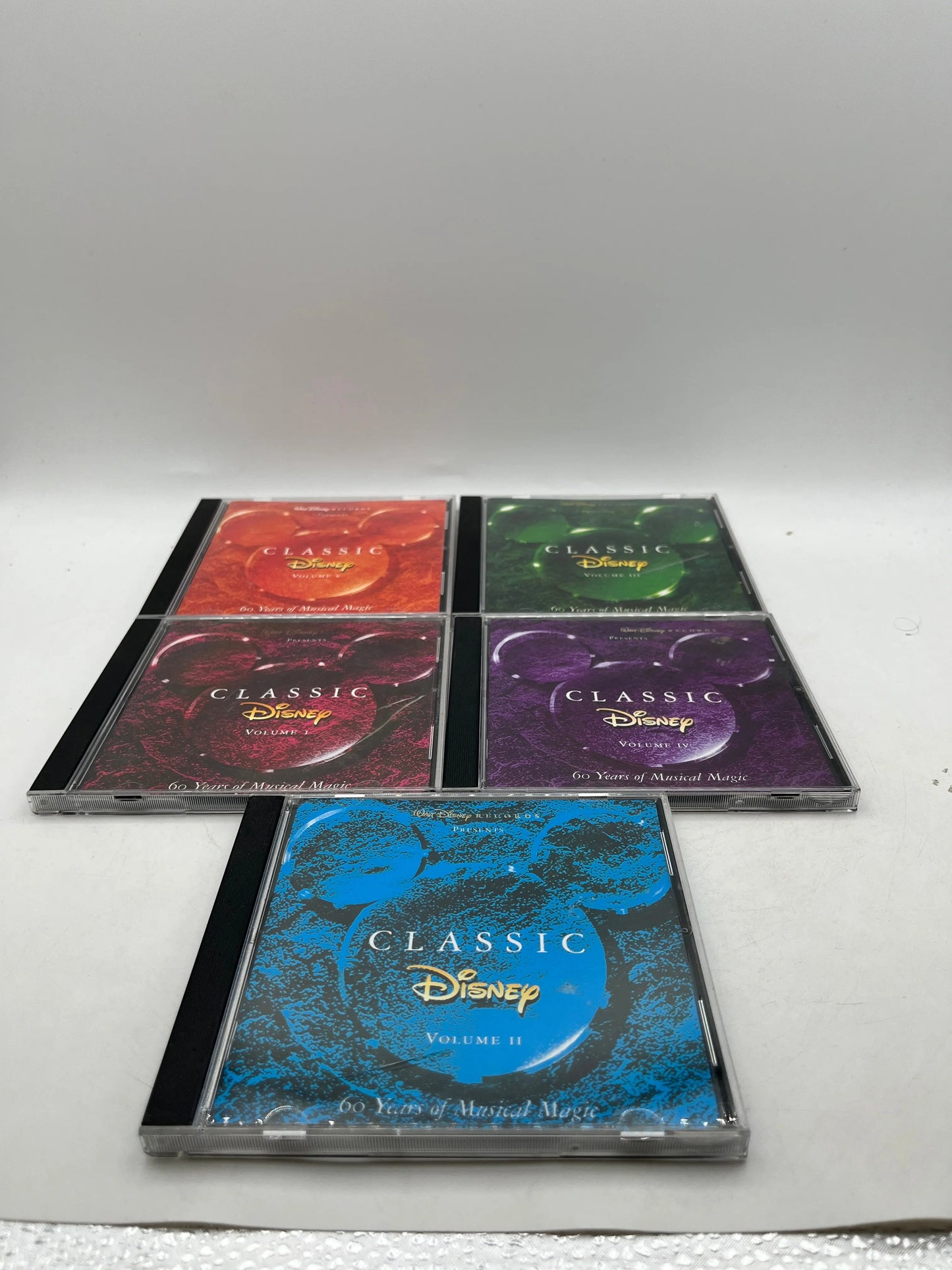 Various - Classic Disney Volume I (60 Years Of Music) - CD’s 1995 - Vol 1-5 - Lot FRENLY BRICKS - Open 7 Days
