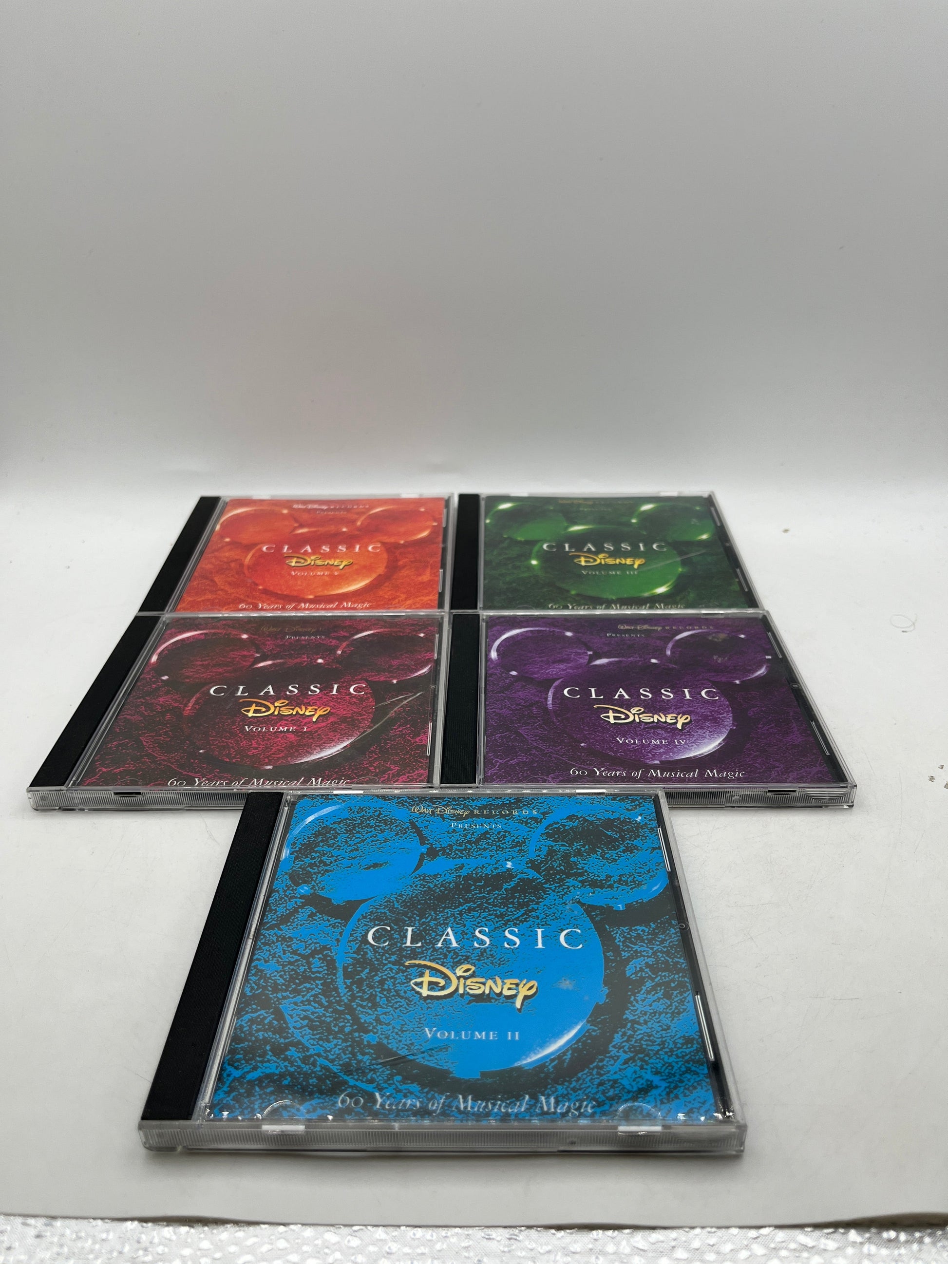 Various - Classic Disney Volume I (60 Years Of Music) - CD’s 1995 - Vol 1-5 - Lot FRENLY BRICKS - Open 7 Days