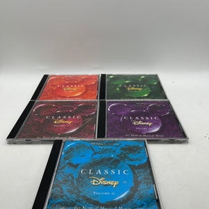 Various - Classic Disney Volume I (60 Years Of Music) - CD’s 1995 - Vol 1-5 - Lot FRENLY BRICKS - Open 7 Days