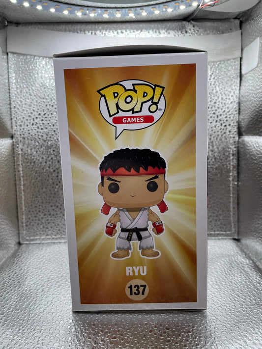 Funko POP! Games Street Fighter Ryu #137 Vinyl Figure FRENLY BRICKS - Open 7 Days