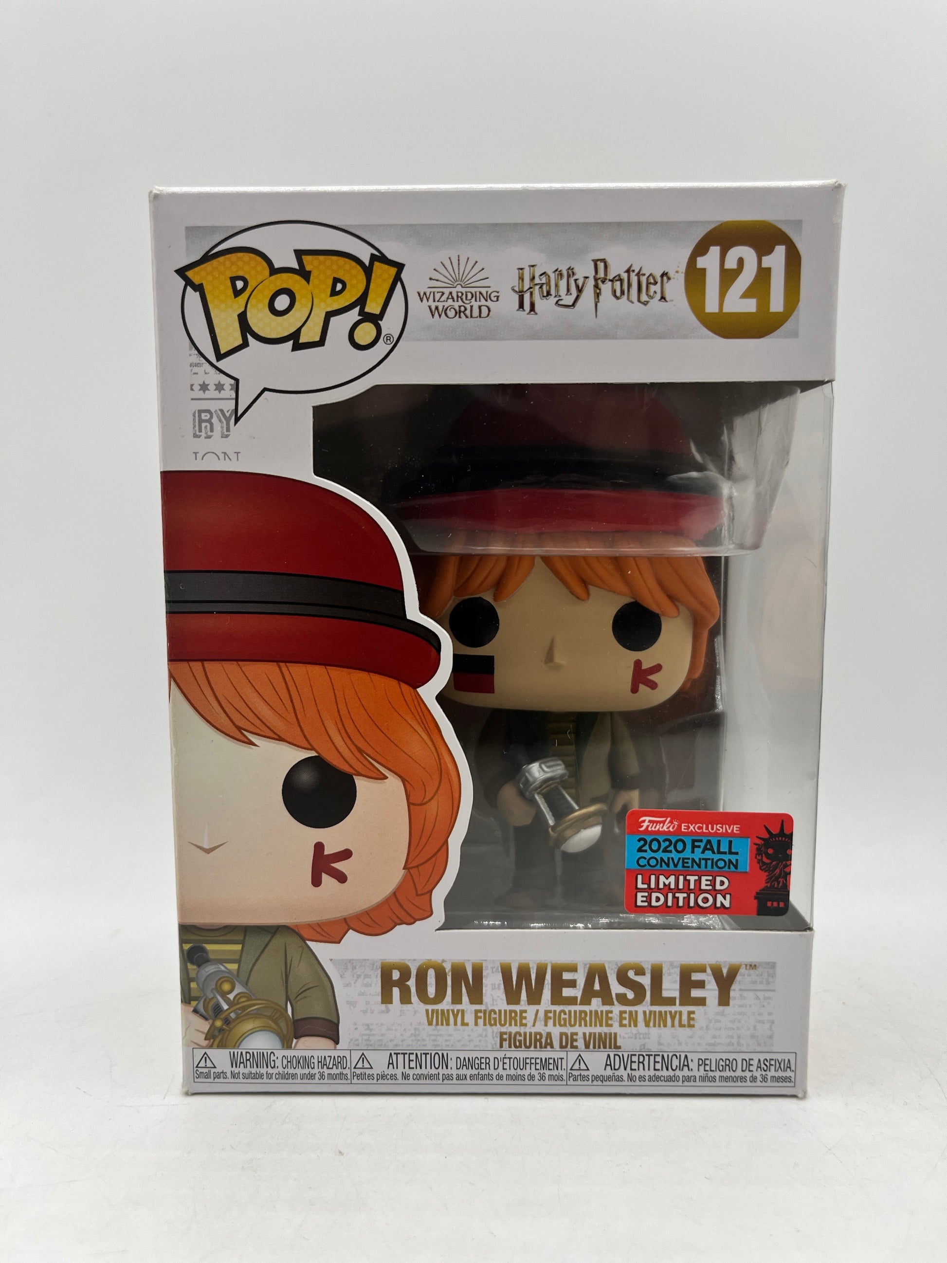 Funko POP! Harry Potter - Ron Weasley#121 - 2020 Fall Limited Edition FRENLY BRICKS - Open 7 Days