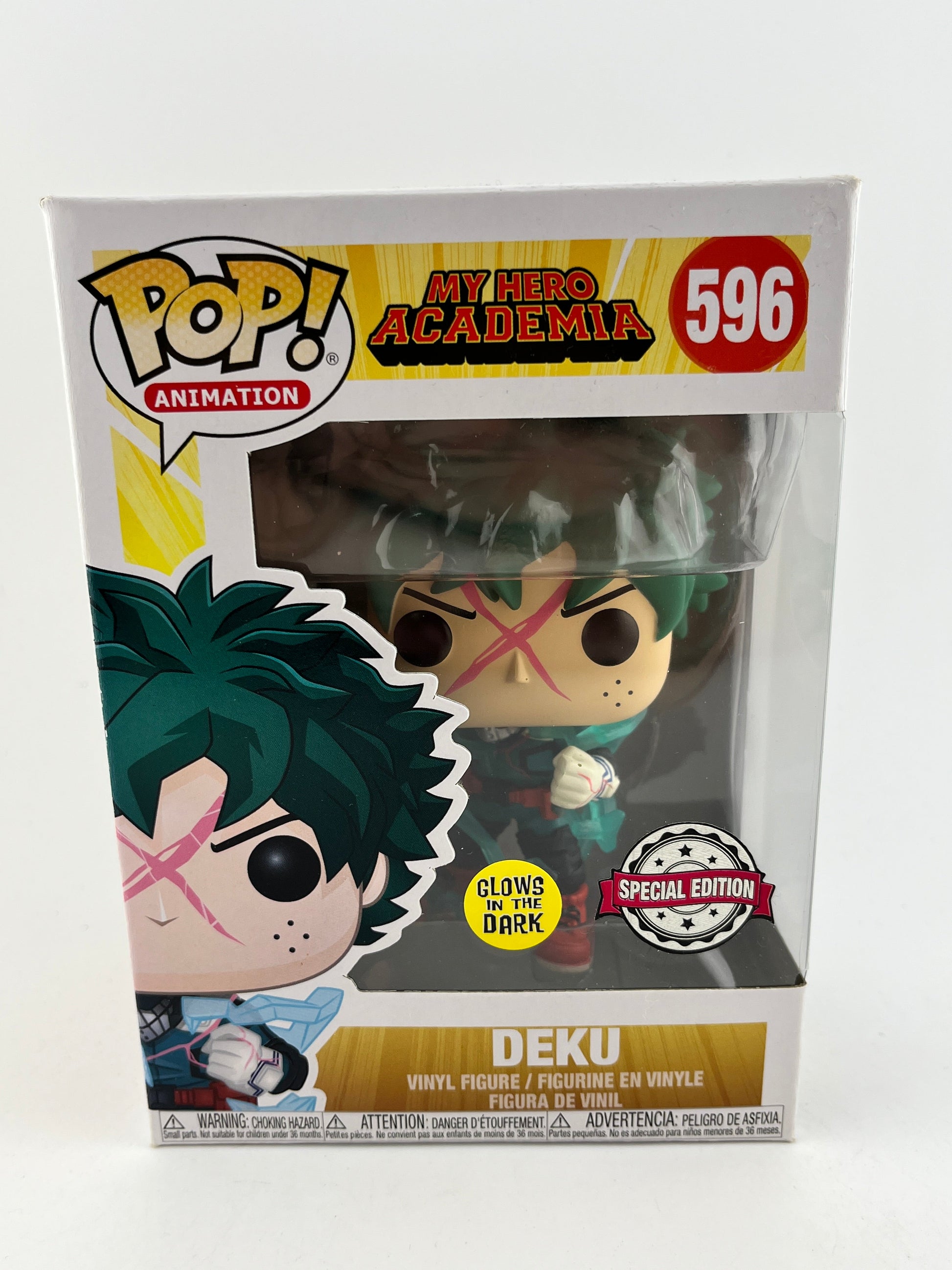 Funko POP! Animation My Hero Academia - Deku #596 - Glow Special Edition FRENLY BRICKS - Open 7 Days