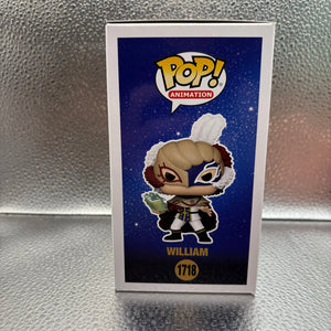 Funko pop Vinyl #1718 Black Clover William FRENLY BRICKS - Open 7 Days