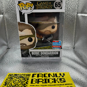 Pop Vinyl #65 Game Of Thrones Beric Dondarriom FRENLY BRICKS - Open 7 Days