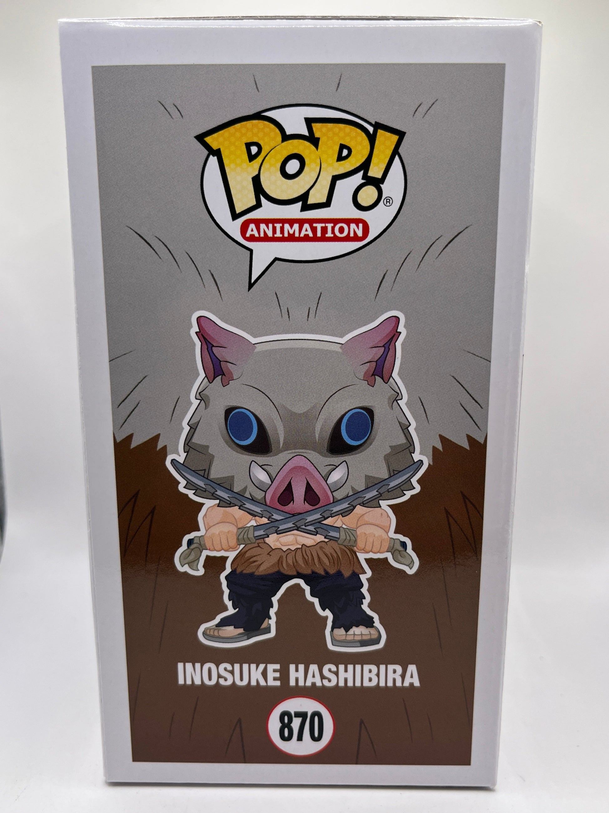 Funko Pop! Vinyl Demon Slayer: Kimetsu no Yaiba Series - Inosuke Hashibira #870 FRENLY BRICKS - Open 7 Days