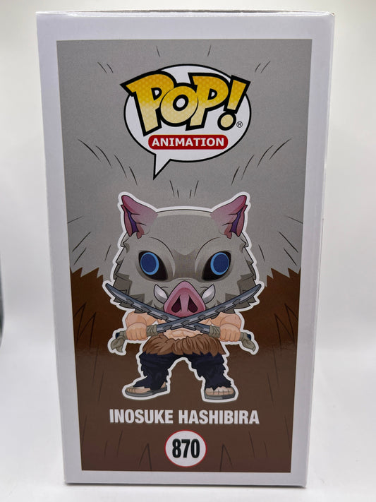 Funko Pop! Vinyl Demon Slayer: Kimetsu no Yaiba Series - Inosuke Hashibira #870 FRENLY BRICKS - Open 7 Days
