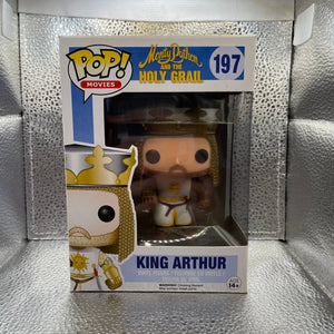 Funko POP! Movies MONTY PYTHON AND THE HOLY GRAIL #197 King Arthur Vinyl Figure FRENLY BRICKS - Open 7 Days