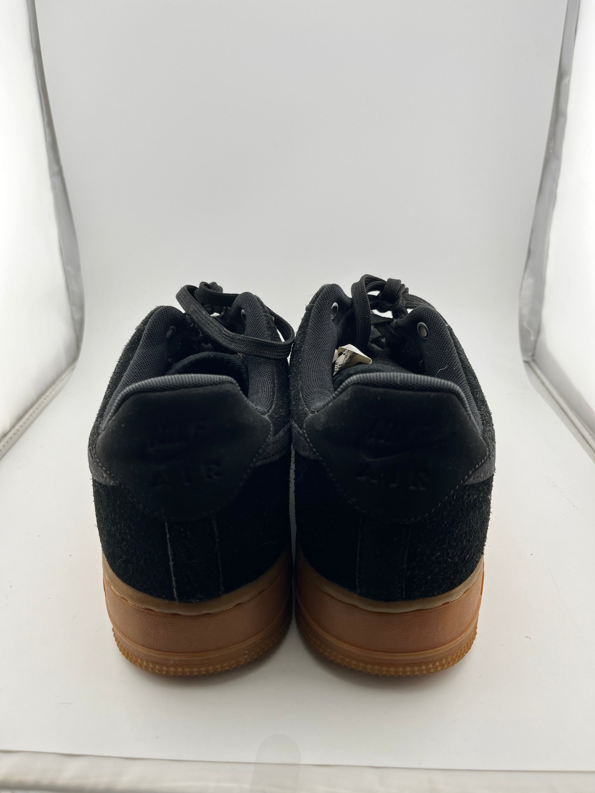 Nike Air Force 1 07 Lv8 Suede Air Force Suede Black AA1117-001, - Mens UK10 FRENLY BRICKS - Open 7 Days