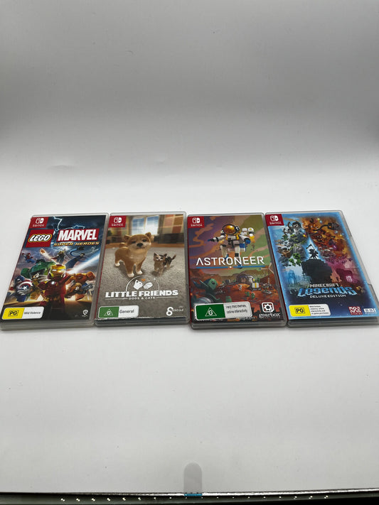 Nintendo Switch Games 4-pack FRENLY BRICKS - Open 7 Days