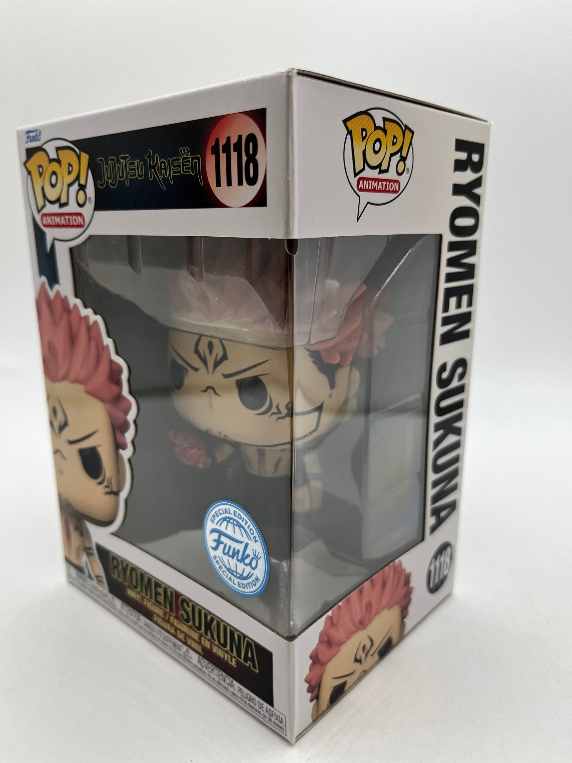 Funko POP! Animation JuJutsu Kaisen - Ryomen Sukuna #1118 - Special Edition FRENLY BRICKS - Open 7 Days