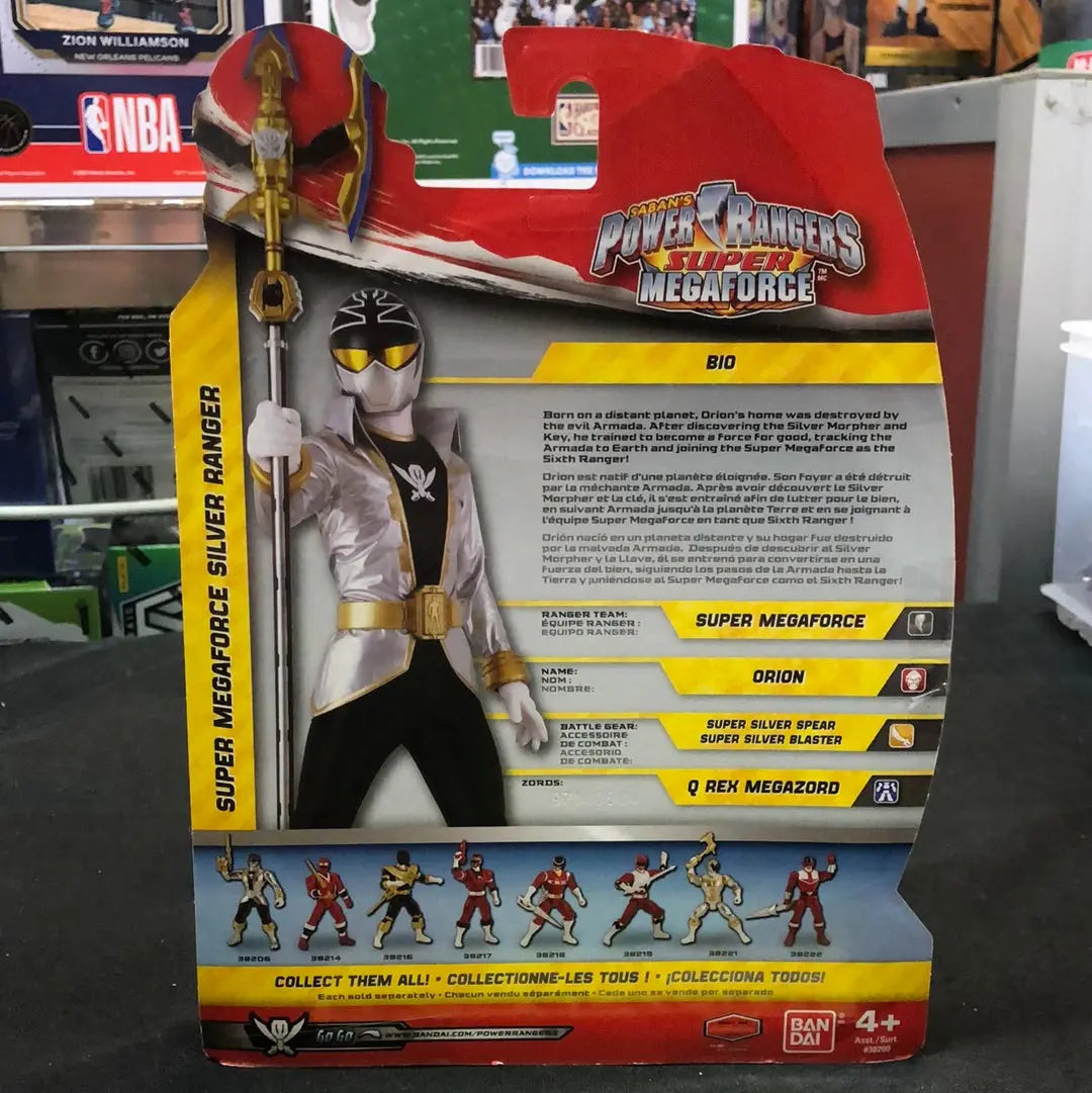 Power Rangers Super Megaforce "Silver Ranger" Pirate Complete FRENLY BRICKS - Open 7 Days