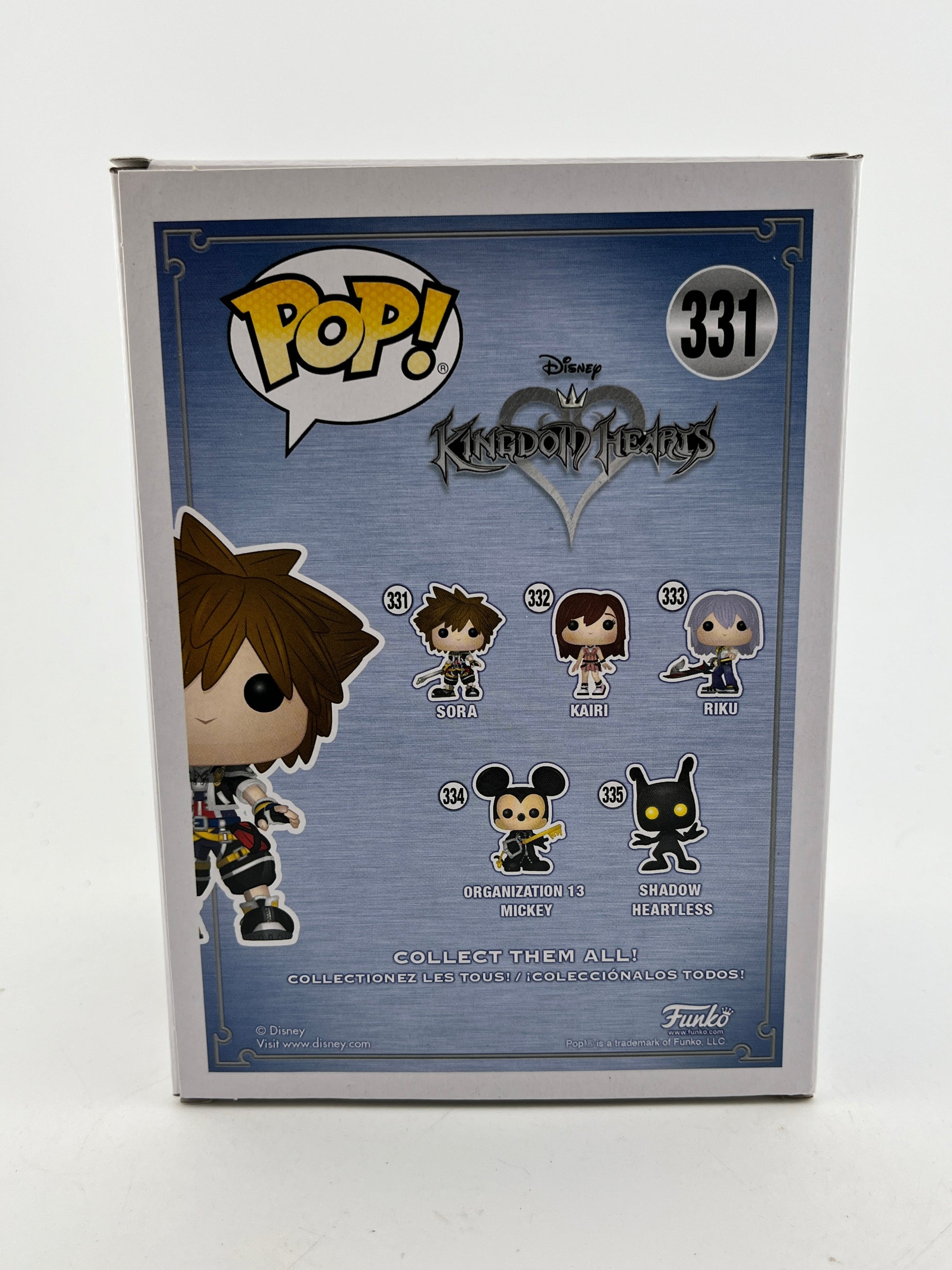 Funko POP! Disney Kingdom Hearts - Sora #331 - Vinyl Collectable FRENLY BRICKS - Open 7 Days