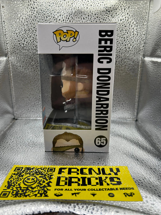 Pop Vinyl #65 Game Of Thrones Beric Dondarriom FRENLY BRICKS - Open 7 Days