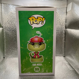 Sir Hiss Pop 99 - Disney Robin Hood Funko Pop! Vinyl 2014 Vaulted + Protector FRENLY BRICKS - Open 7 Days