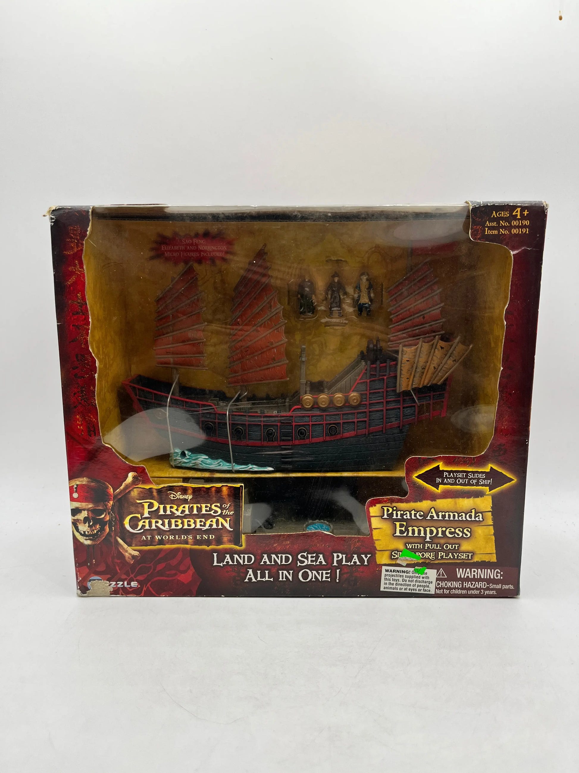 Zizzle - Disney Pirates Of The Caribbean - Pirate Armada Empress - Micro Fighters - SEALED FRENLY BRICKS - Open 7 Days image 1