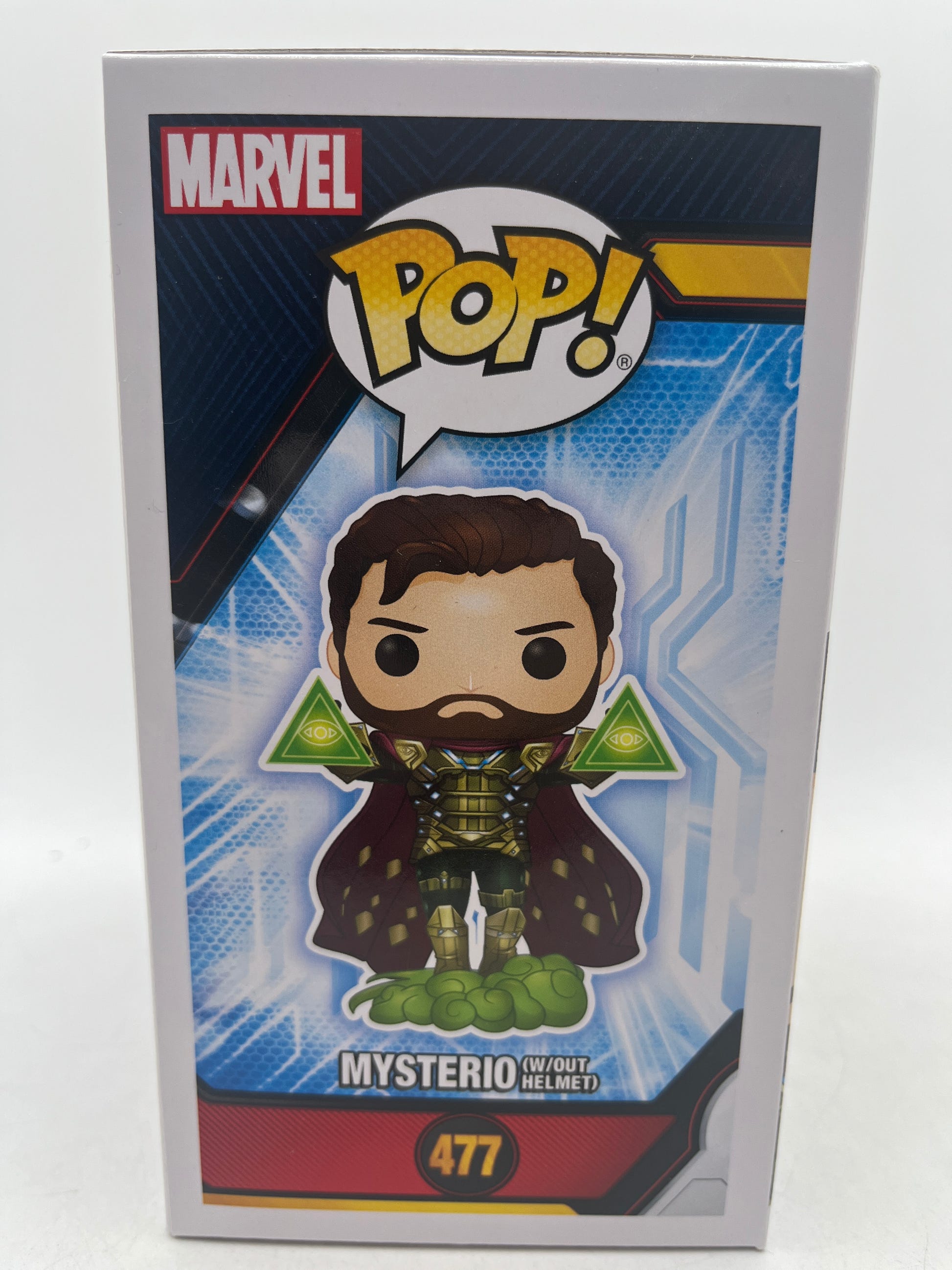 Funko Pop! Spider-Man Far from Home Mysterio Without Helmet #477 - photo 7 image 7