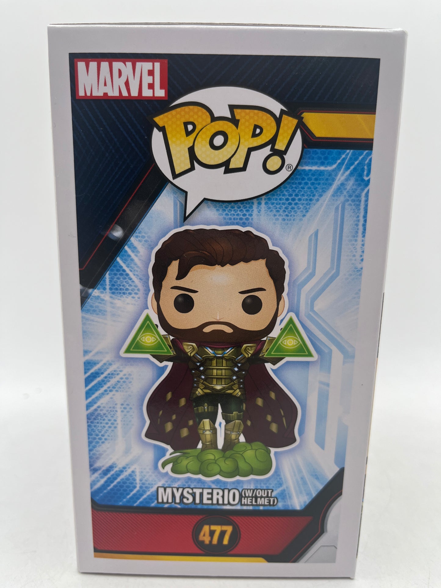Funko Pop! Spider-Man Far from Home Mysterio Without Helmet #477