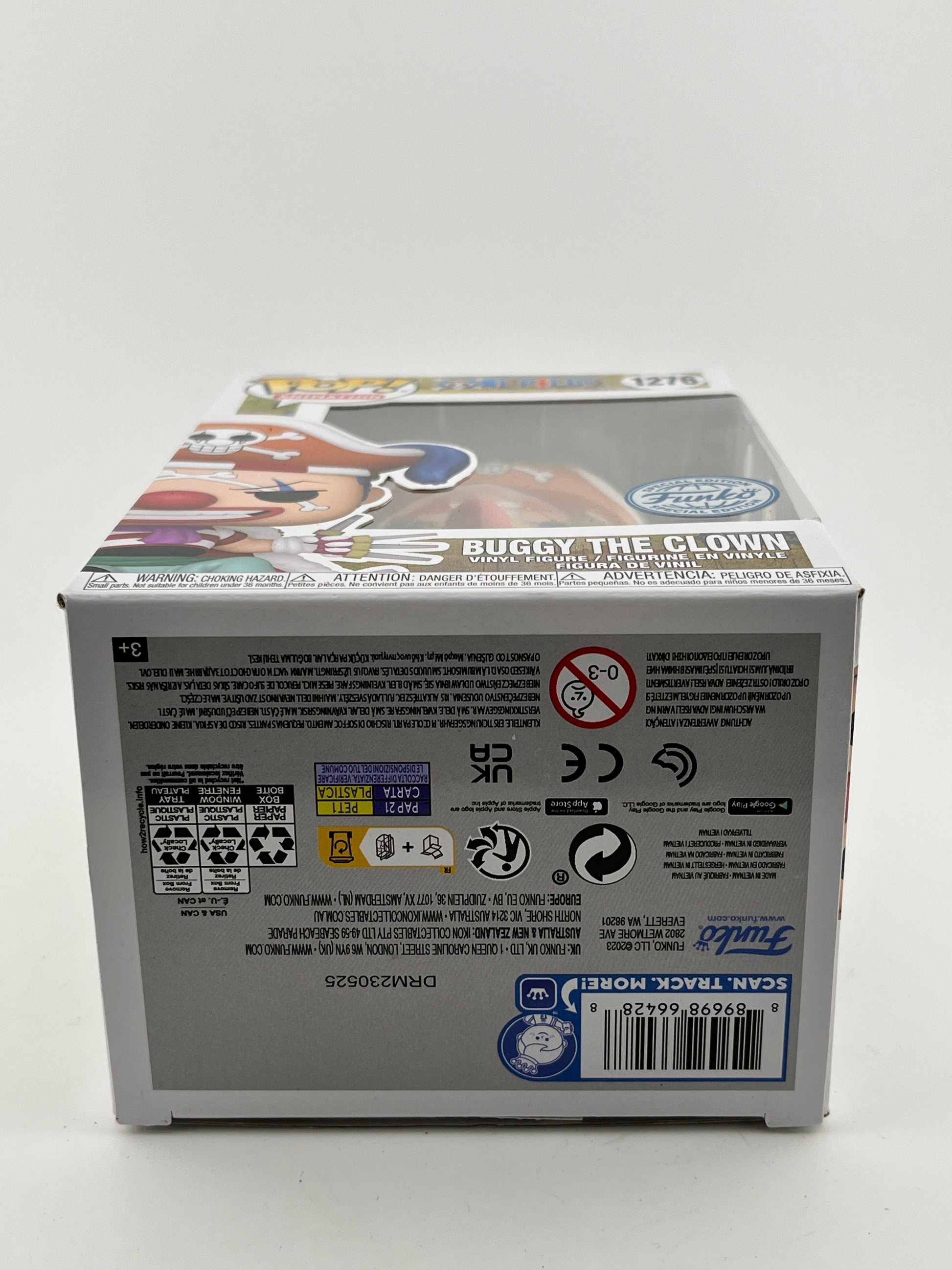 Funko POP! Animation One Piece - Buggy The Clown #1276 - Special Edition FRENLY BRICKS - Open 7 Days