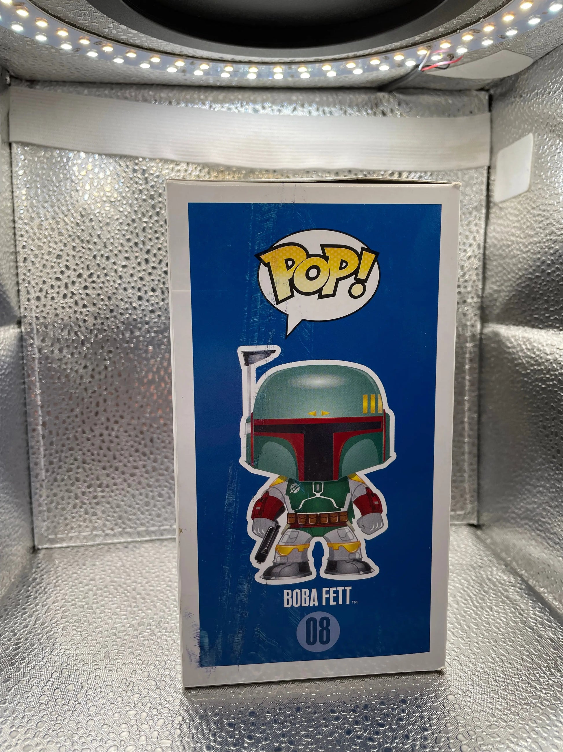 Funko POP! Star Wars Boba Fett #08 Blue Box Large Font Early Run FRENLY BRICKS - Open 7 Days