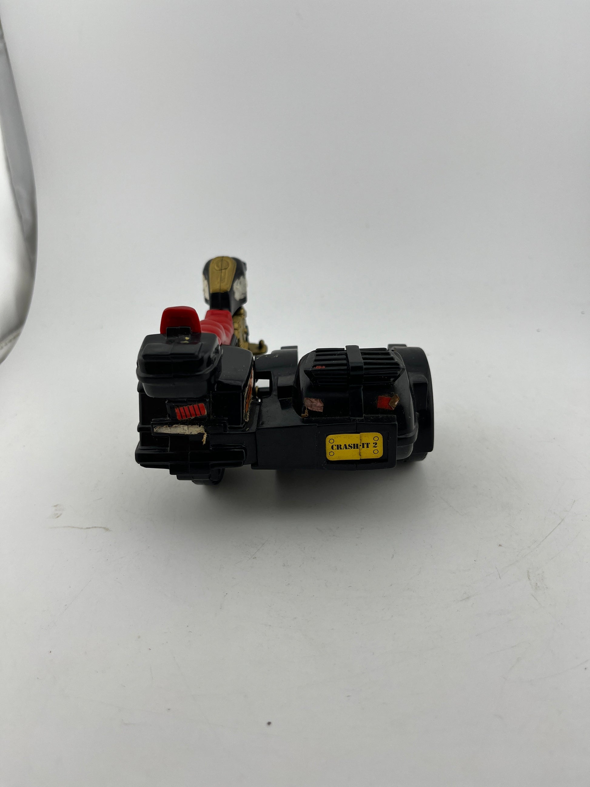 Parts For Tyco Crash Dummies Black Motorcycle Chopper Bike - 1991 FRENLY BRICKS - Open 7 Days