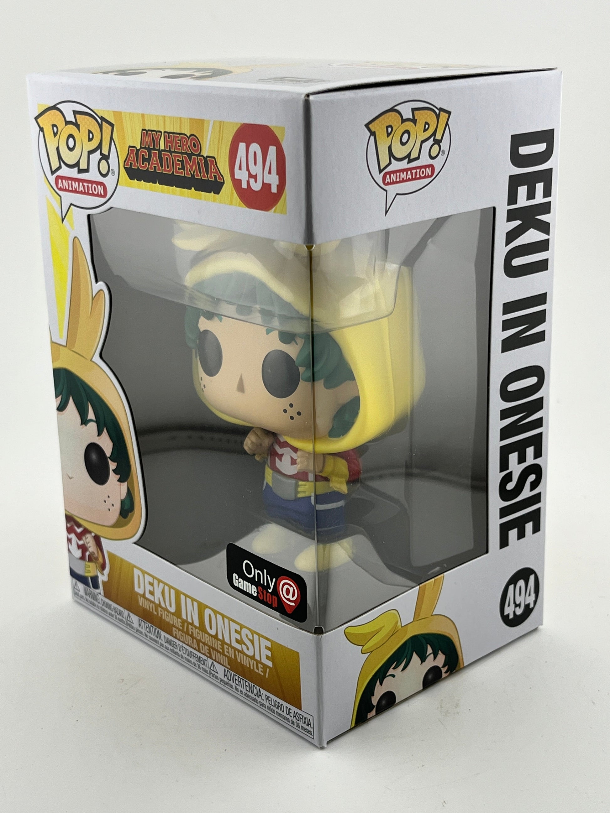 Funko POP! Animation My Hero Academia -Deku In Onesie #494 - Game Stop Exclusive FRENLY BRICKS - Open 7 Days